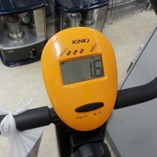 エアロバイク イグニオ イエロー フィットネスバイク IGNIO IG-FB001