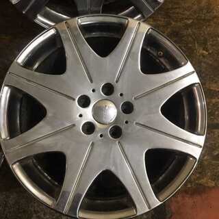 LEGZAS レグザス 社外ホイール 18インチ 4本 8J5HPCD114.3+38 クラウン マークX等　(VHH41) クレジットカード QR決済可能