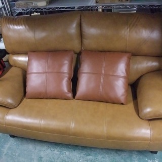R0590) 大川家具 ウブロ 2人掛け 2P ソファ 店頭取引大歓迎♪