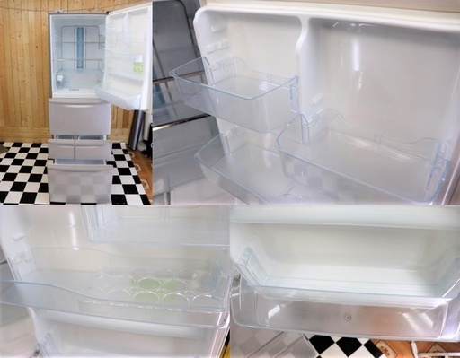 冷蔵庫　TOSHIBA　GR-C43G(NS)　2010年製　428L　5ドア　シルバー　製氷機給水タンク新品交換済み　左開き　住まい　キッチン