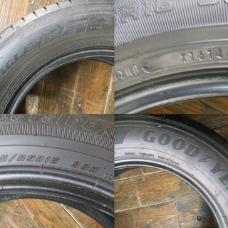 発送OKバリ山★215/65R16★グットイヤー ４本　B-37