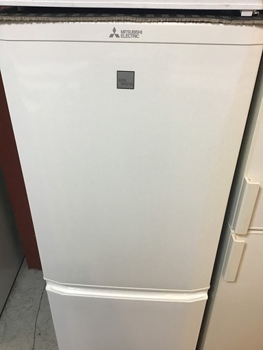 【送料無料・設置無料サービス有り】冷蔵庫 2018年製 MITSUBISHI MR-P15ED-KW 中古