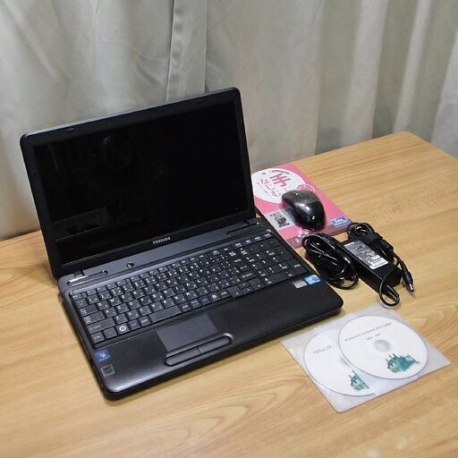 ご購入頂きました 新品同様 dynabook B350 15.6インチ　ノートPC テンキー付 Win10 Home Office 2019 pro搭載 Core i5 メモリー4GB SSD240GB（新品交換）ワイヤレスマウス付 （新品）