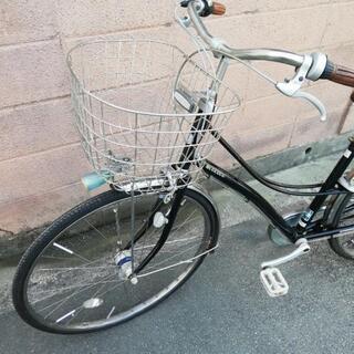 通学に  ブリジストン  ロココ  ブラック 27インチ