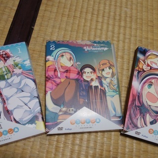ゆるキャン△　DVD版　初回生産限定盤　AMAZON2巻３巻購入...