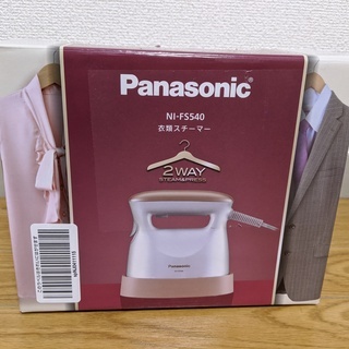 Panasonic 衣類スチーマー NI-FS540-PN
