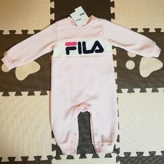 新品 FILA フィラ ロンパース 90cm ピンク カバーオール