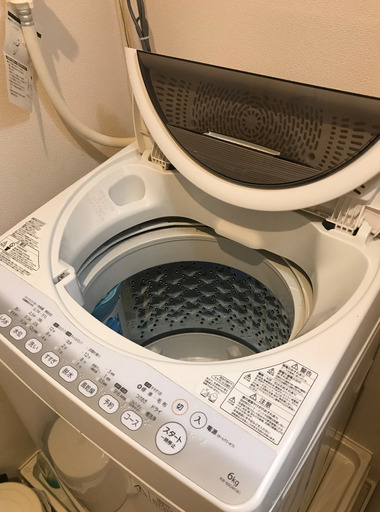 TOSHIBA 全自動洗濯機 6kg 東芝