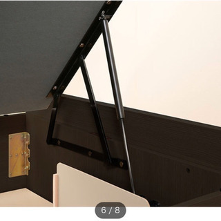 収納抜群のダブルベッド(ニトリ)