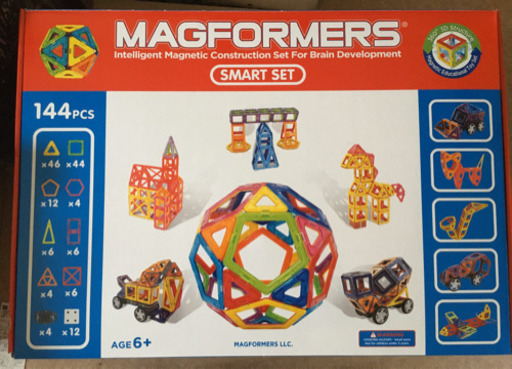 お値下げ！マグフォーマー　MAGFORMERS スマートセット　144ピース　クリスマス
