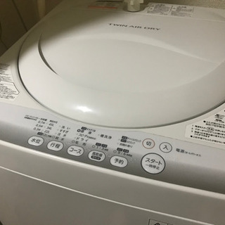TOSHIBA洗濯機(約5年間 週1回使用)