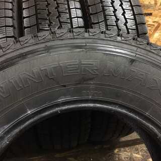 DUNLOP WINTER MAXX SV01 195/80R15 107/105L LT 15インチ スタッドレス 4本 2016年製 バリ溝 ハイエース等　(VTK105) クレジットカード QR決済可能