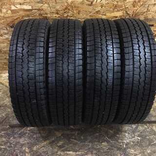 DUNLOP WINTER MAXX SV01 195/80R15 107/105L LT 15インチ スタッドレス 4本 2016年製 バリ溝 ハイエース等　(VTK105) クレジットカード QR決済可能
