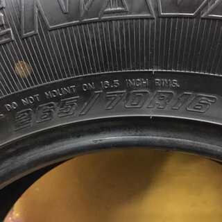 GOODYEAR ICENAVI SUV 265/70R16 16インチ スタッドレス 4本 2014年製