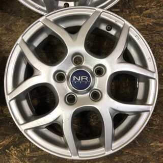 BS NR979 社外ホイール 15インチ 4本 5J5HPCD114.3+48 パジェロミニ等 