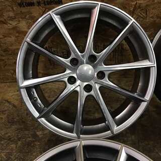 Leyseen レイシーン 社外ホイール 18インチ 4本 7.5J5HPCD114.3+38 ハリアー アルファード等 (VHI41) クレジットカード QR決済可能