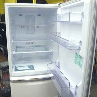 キッチン家電 札幌 335L 2015年製 3ドア冷蔵庫 ミツビシ 三菱 MR-C34Z-W 白