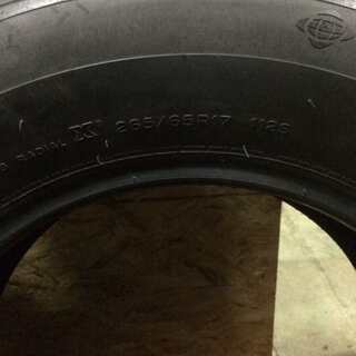 MICHELIN LATITUDE TOUR 265/65R17 17インチ 夏タイヤ 4本 2018年製