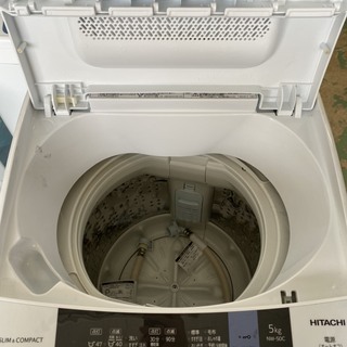 日立 HITACHI 全自動洗濯機 2018年製 NW-50C