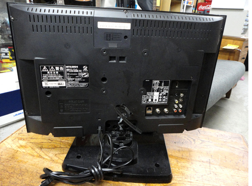 ミツビシ 液晶テレビ 22型 2011年 LCD-22ML10 2011年製 MITSUBISHI 札幌市 白石区 東札幌 ミツビシ 液晶テレビ 22型 2011年 LCD-22ML10 2011年製 MITSUBISHI