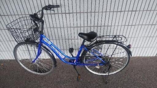 自転車 オートライト 6段階変速 27インチ