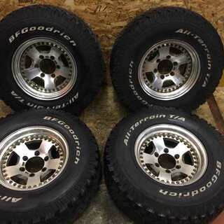 BFGoodrich Terrain T/A 31x10.50R15LT】夏タイヤ 4本【WORK 社外 15