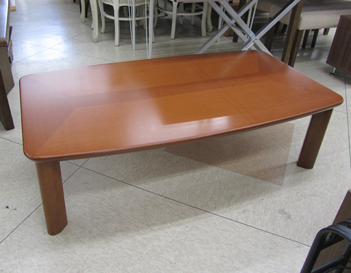 センターテーブル 富士ファニチア  ローテーブル リビングテーブル シンプルデザイン 幅1350mm T2650C ペイペイ対応 札幌市西区西野