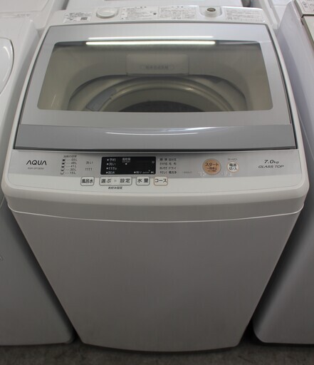 AQUA アクア 全自動洗濯機 7.0kg 16年製 AQW-GP70E(W) ★送料・設置無料★店頭取引歓迎