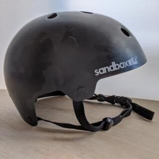 SANDBOX ヘルメット ブラックカモ