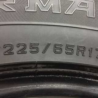 DUNLOP WINTER MAXX SJ8 225/65R17 17インチ スタッドレス 4本 2015年製 バリ溝 レクサス NX CX-5 ハリアー等　(VTM93) クレジットカード QR決済可能