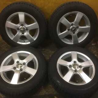 【BS ECOPIA NH100C 175/65R14】夏タイヤ 4本【STYLE PRASINO 社外 14インチ 5.5J4HPCD100+38】ヴィッツ パッソ等　(TE237) クレジットカード QR決済可能