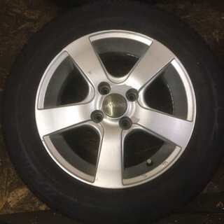 【BS ECOPIA NH100C 175/65R14】夏タイヤ 4本【STYLE PRASINO 社外 14インチ 5.5J4HPCD100+38】ヴィッツ パッソ等　(TE237) クレジットカード QR決済可能