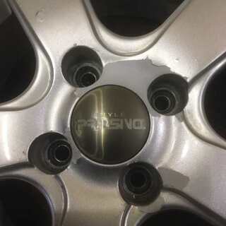 【BS ECOPIA NH100C 175/65R14】夏タイヤ 4本【STYLE PRASINO 社外 14インチ 5.5J4HPCD100+38】ヴィッツ パッソ等　(TE237) クレジットカード QR決済可能