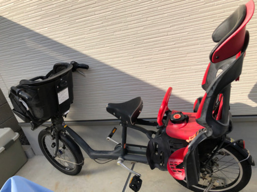 自転車　ブリヂストン　子供乗せ　前後