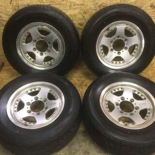 【GOODYEAR EAGLE RV 215/70R15】夏タイヤ 4本【BS CV928 社外 15インチ 6.5J6HPCD139.7+30】ハイエース等 (VTF113) クレジットカード QR決済可能