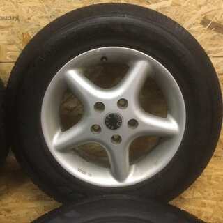 【TOYO TRANPATH 175/80R15】夏タイヤ 4本【WINSNER BLUFF 社外 15インチ 5.5J5HPCD114.3+42】パジェロミニ等 (VTI97) クレジットカード QR決済可能