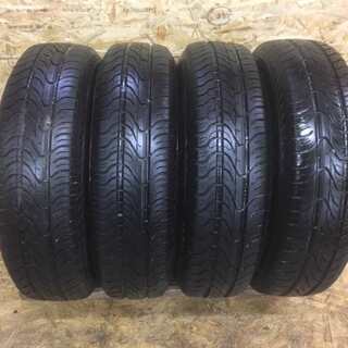 【TOYO TRANPATH 175/80R15】夏タイヤ 4本【WINSNER BLUFF 社外 15インチ 5.5J5HPCD114.3+42】パジェロミニ等 (VTI97) クレジットカード QR決済可能
