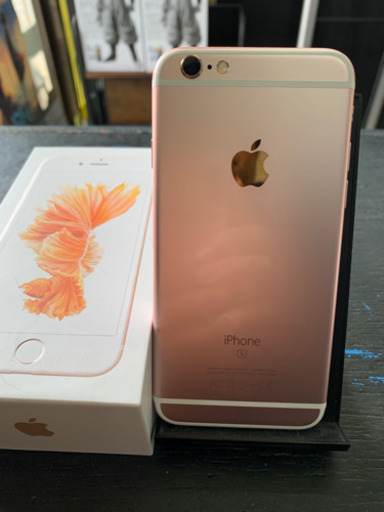 SIMフリー】iPhone6s 128gb バッテリー新品 ◯判定 ローズ