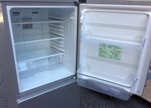 【RKGRE-274】特価！ユーイング/110L 2ドア冷凍冷蔵庫/UR-J110H/中古品/2015年製/当社より近隣無料配達！