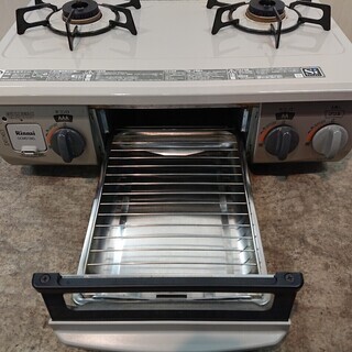 y742☆ リンナイ 2018年 LPガステーブル DCM01BEL ガスコンロ