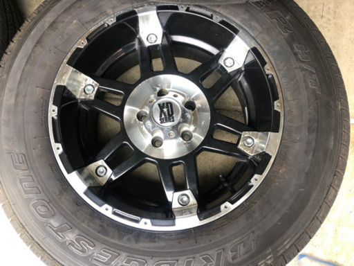 中古】KMC XD797 SPY 18X9(-12）5H/127 ブリヂストン デューラーH/T685 