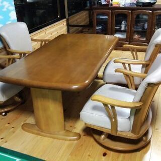 ダイニングキッチン　テーブル椅子SET