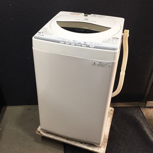 中古☆TOSHIBA 洗濯機 2014年製 5.0K