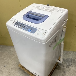 N713 【稼働品】 全自動 洗濯機 日立 NW-T72 7.0...