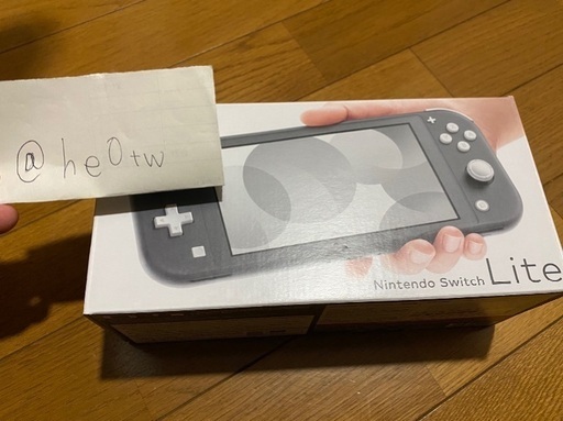 任天堂Switch Light グレー