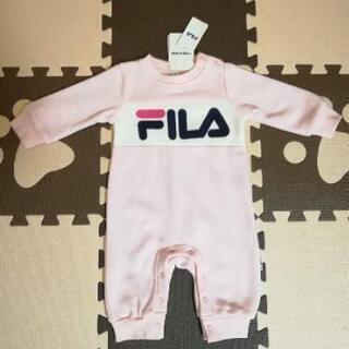 新品 FILA フィラ ロンパース 70cm ピンク カバーオール