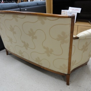 IDC 大塚家具 Medea  2人掛けソファ ゴールド イタリア製【ユーズドユーズ名古屋天白店】