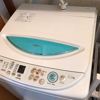 2008年製　サンヨー　洗濯機　6kg