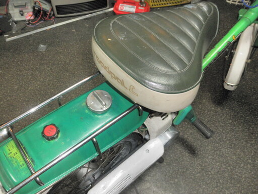 旧車、ホンダロードパル　　緑　実働パワフルです、、
