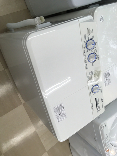 AQUA 4.5kg 2槽式洗濯機 2015年製 AQW-N450